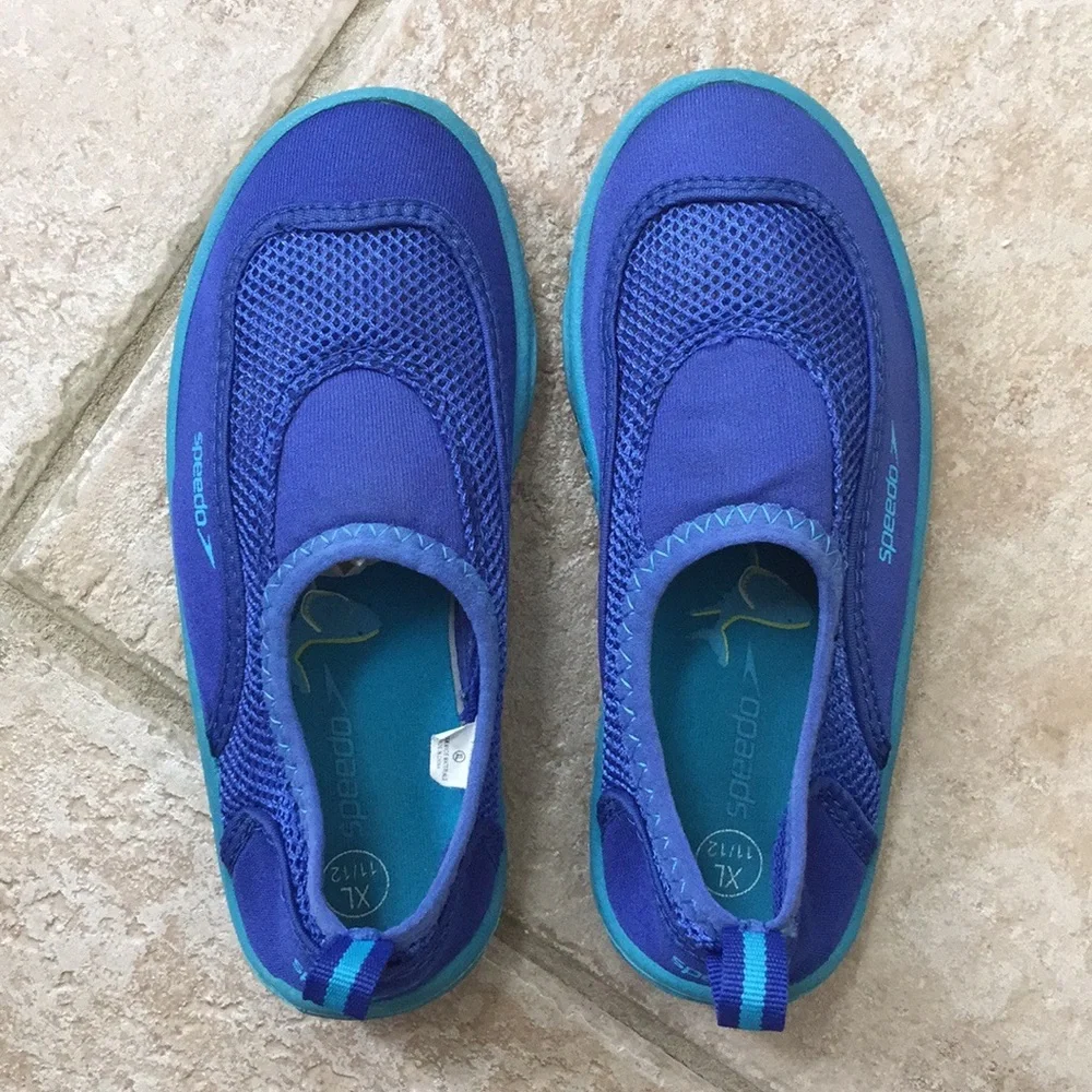 Speedo Boys Water Swim Shoes Mesh Neoprene